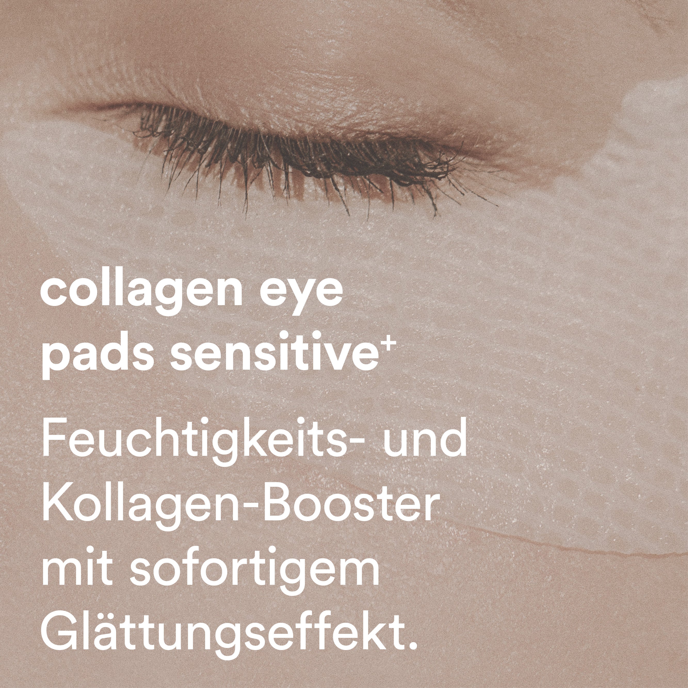 Collagen eye pads sensitive+