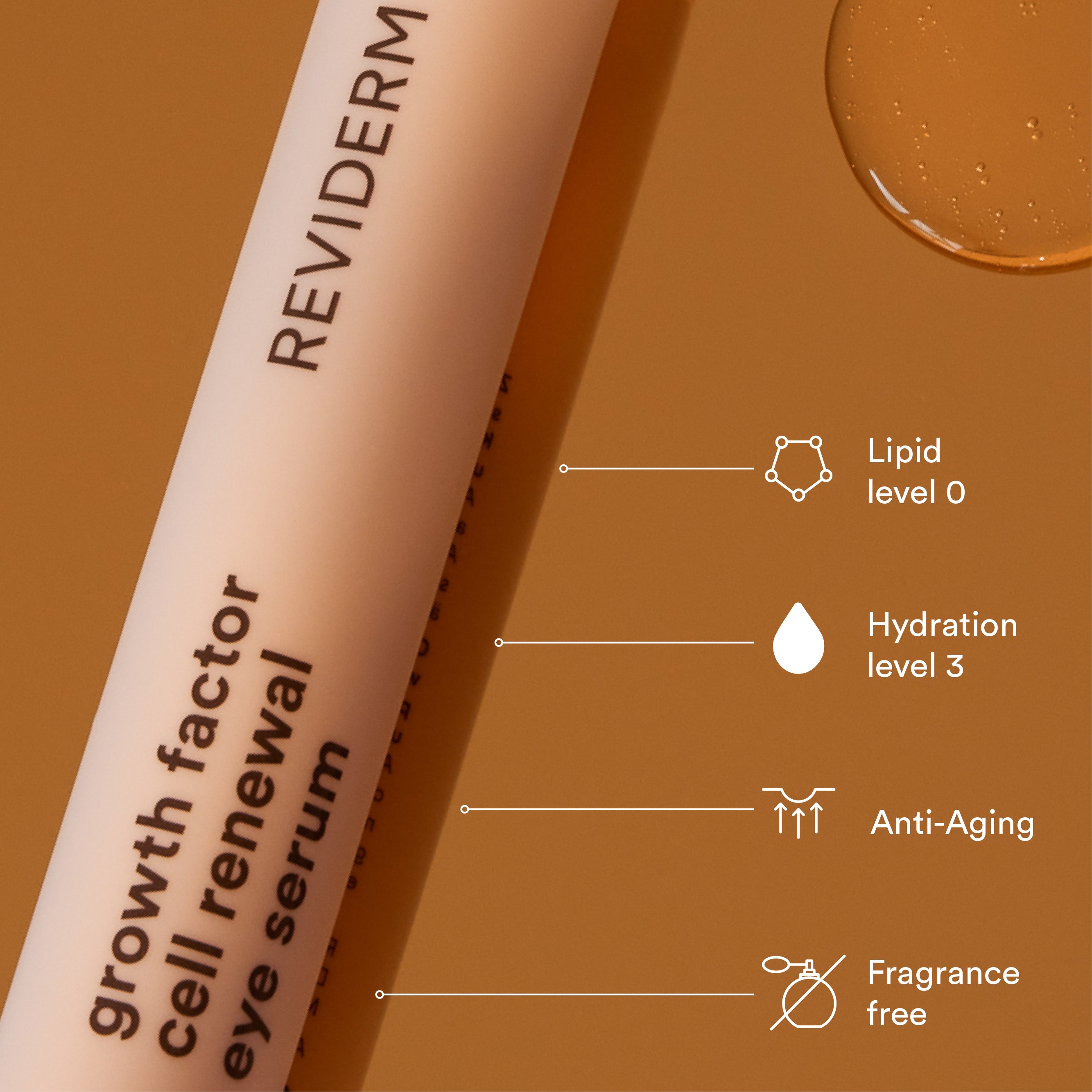 Growth factor cell renewal eye serum